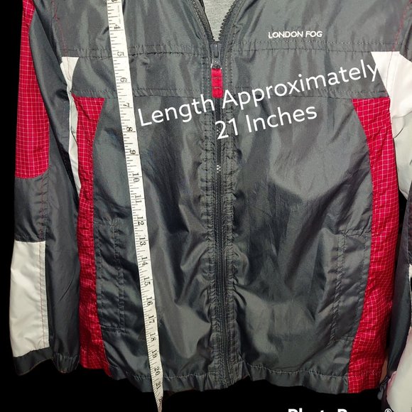 London Fog Hooded Jacket Boy's Size M (10/12) - Picture 4 of 6